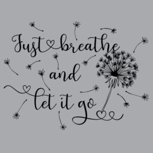 Bella+Canvas-JUST BREATH AND-3001 Design