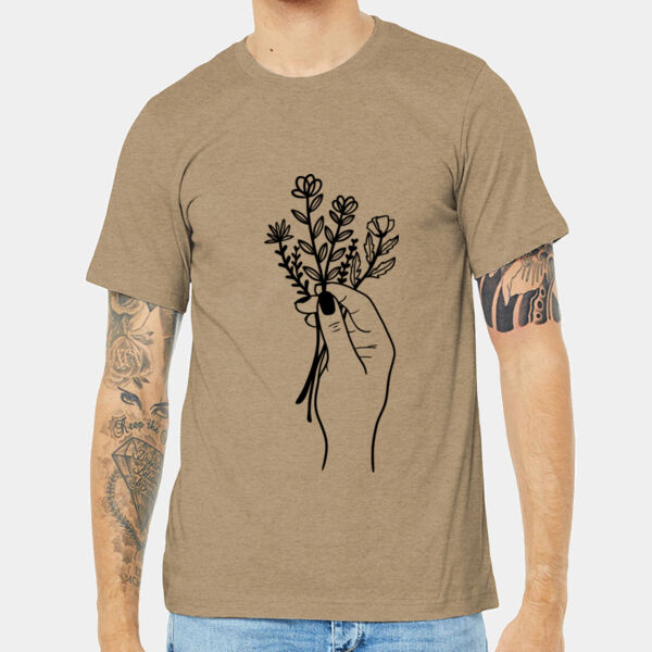 Bella+Canvas-FLOWERS AND HAND-3001 Thumbnail
