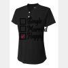 Womens 2-Button Tek Henley Thumbnail