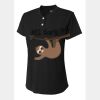 Womens 2-Button Tek Henley Thumbnail