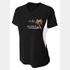 Women's Color Block Performance V-Neck Thumbnail