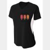 Women's Color Block Performance V-Neck Thumbnail