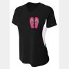 Women's Color Block Performance V-Neck Thumbnail