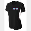 Women's Color Block Performance V-Neck Thumbnail