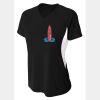Women's Color Block Performance V-Neck Thumbnail